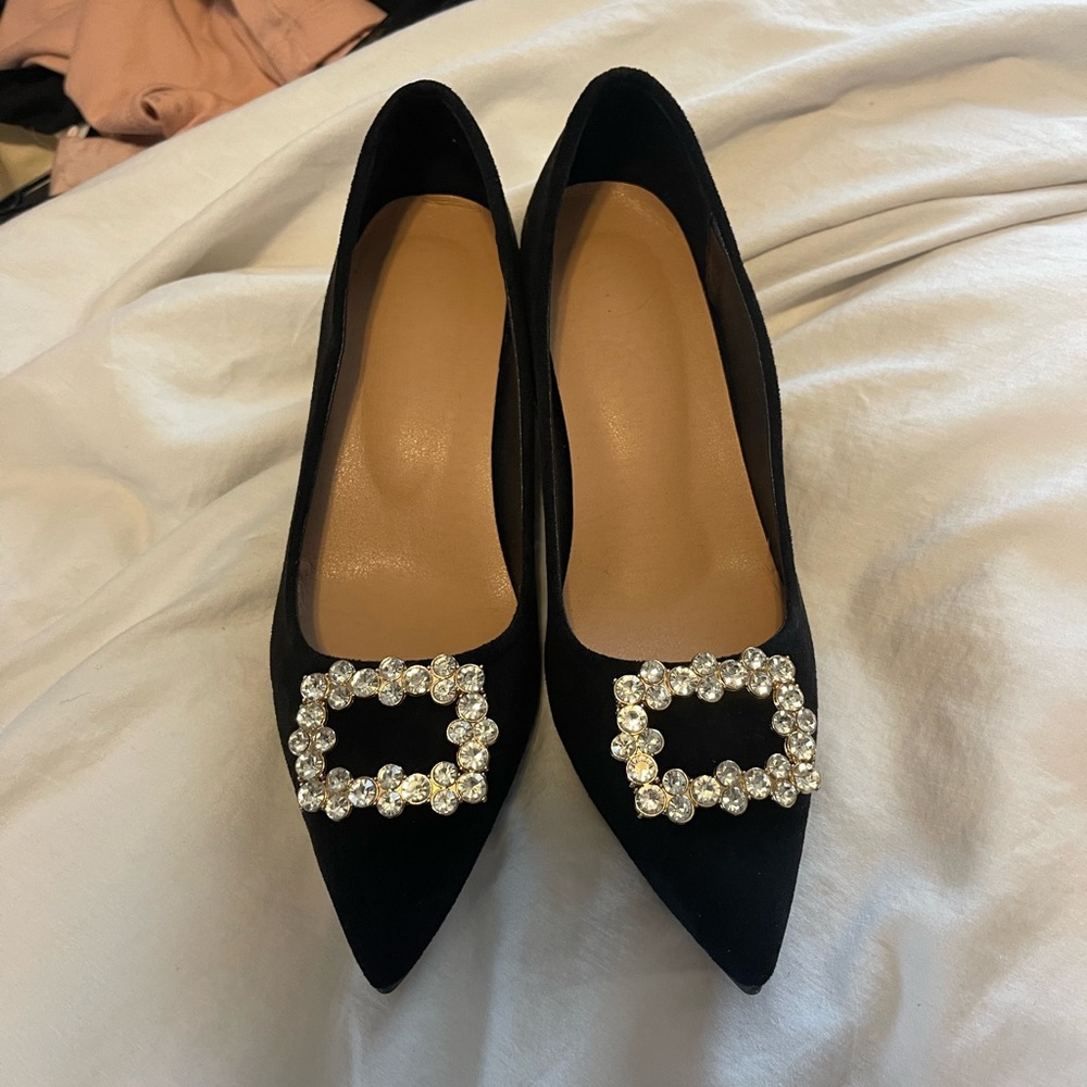 Black heels